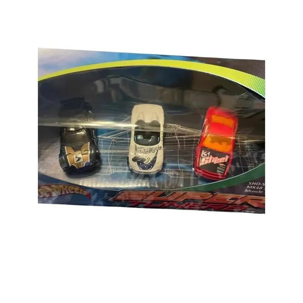 New Hot Wheels Kids 2000 Super Tuners Car Set of 3 Limited Edition